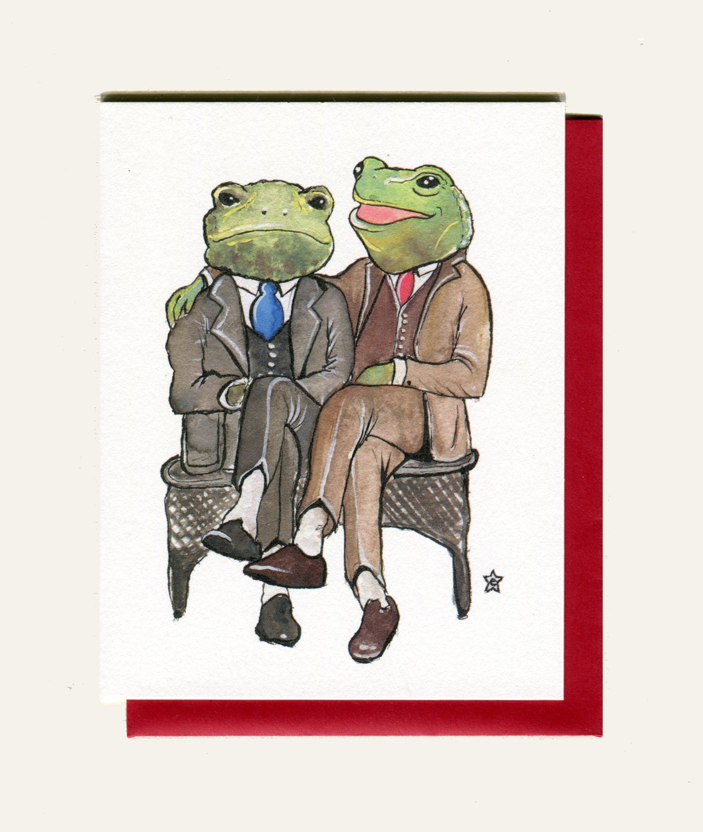 Greeting Cards - Darling Illustrations' Affectionate Animals